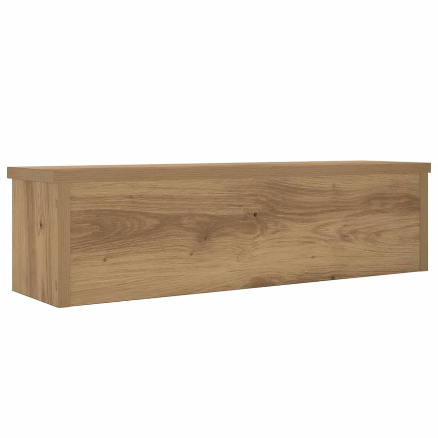 Keukenrekken stapelbaar 2 st 60x15x16 cm artisanaal eikenkleur