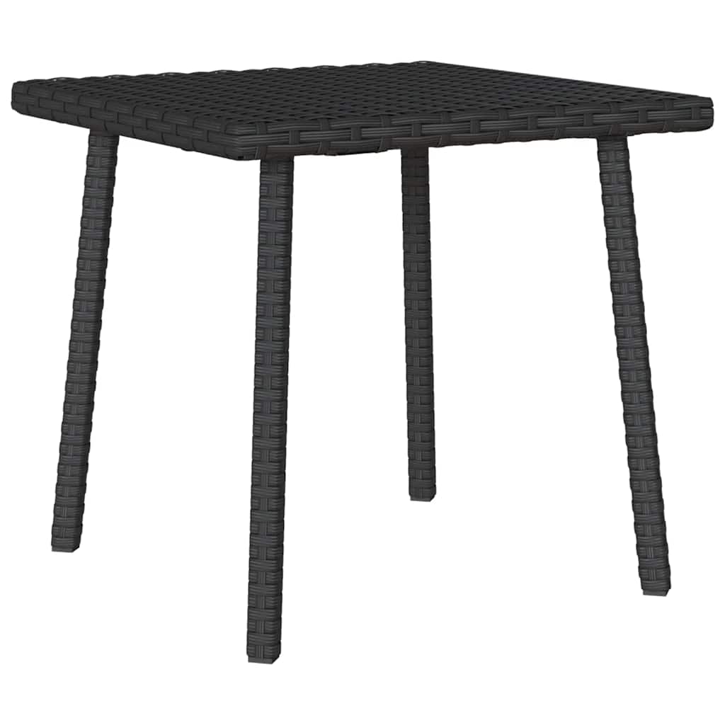 Tuin Salontafel Rechthoekig Poly Rattan 40 x 40 x 37 cm