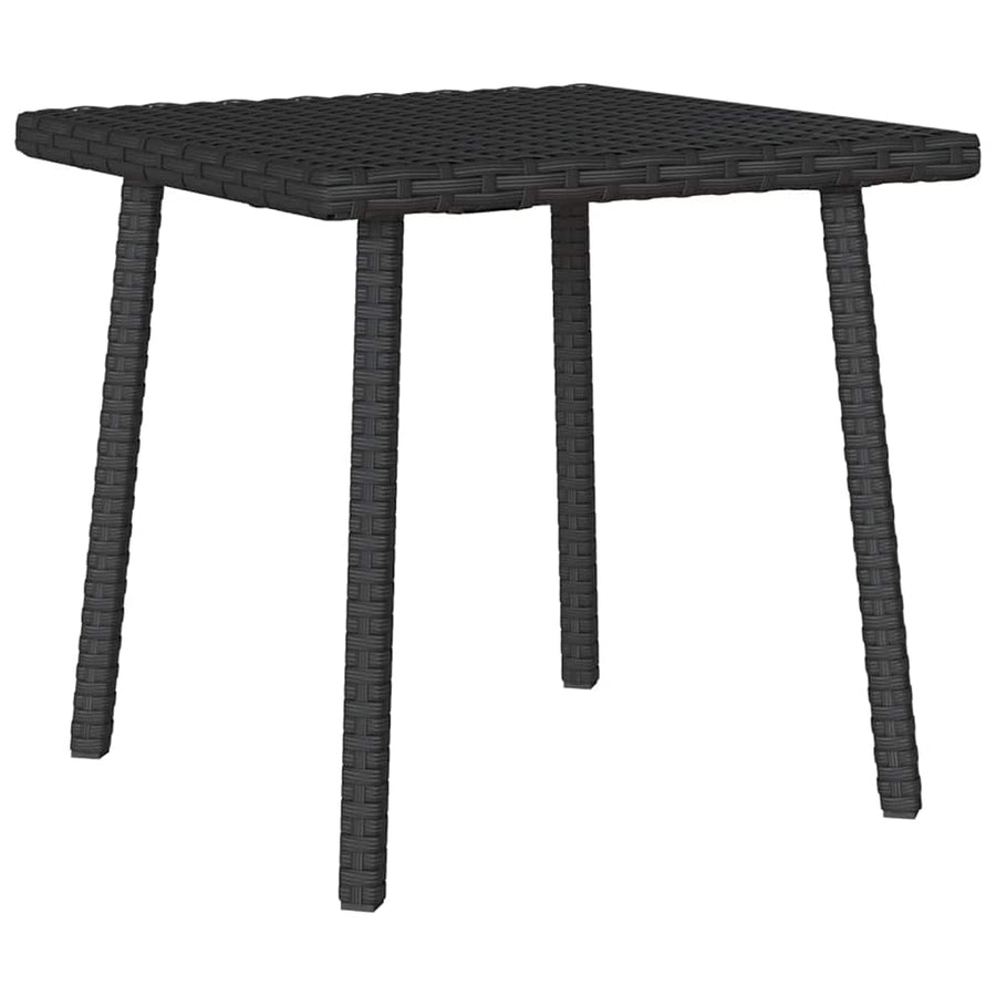 Tuin Salontafel Rechthoekig Poly Rattan 40 x 40 x 37 cm