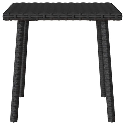 Tuin Salontafel Rechthoekig Poly Rattan 40 x 40 x 37 cm