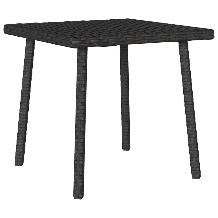 Tuin Salontafel Rechthoekig Poly Rattan 40 x 40 x 37 cm