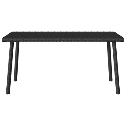 Tuin Salontafel Rechthoekig Poly Rattan 80 x 40 x 37 cm