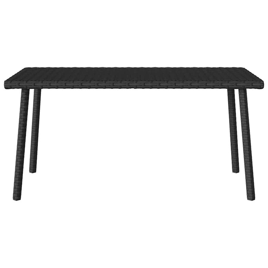Tuin Salontafel Rechthoekig Poly Rattan 80 x 40 x 37 cm