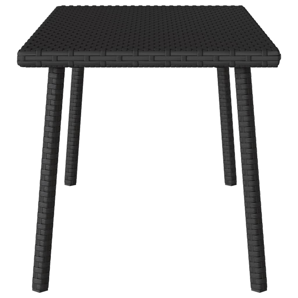 Tuin Salontafel Rechthoekig Poly Rattan 80 x 40 x 37 cm