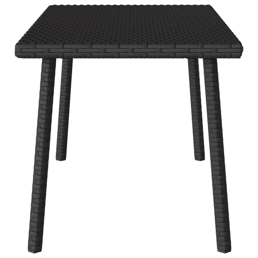 Tuin Salontafel Rechthoekig Poly Rattan 80 x 40 x 37 cm