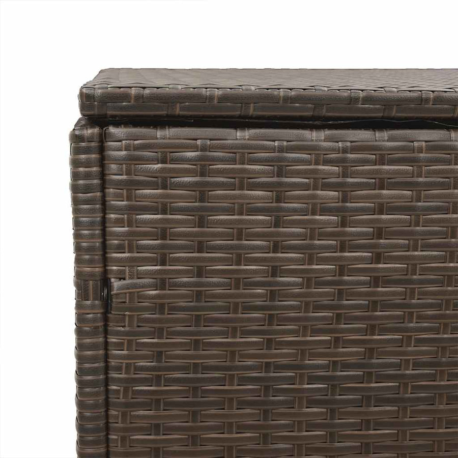 Tuinbox Poly Rattan 220 x 50 x 58 cm Bruin
