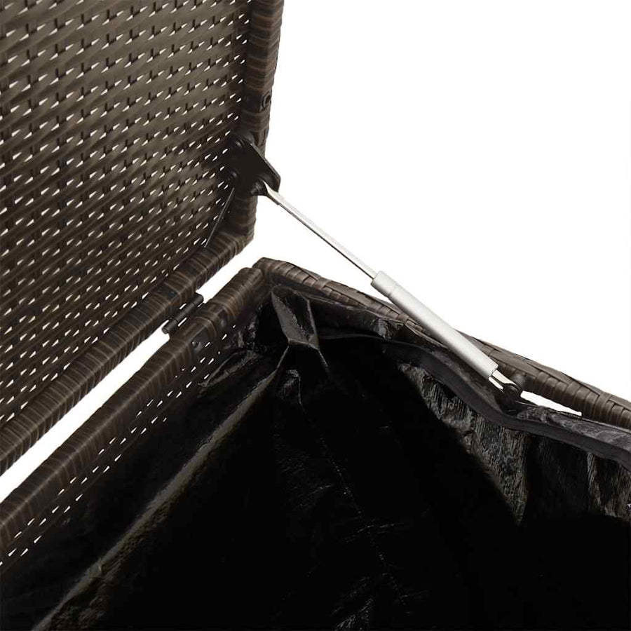 Tuinbox Poly Rattan 220 x 50 x 58 cm Bruin