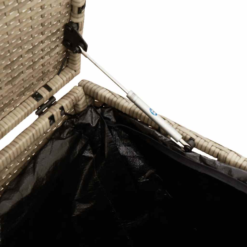 Tuinbox Poly Rattan 220 x 50 x 58 cm Beige