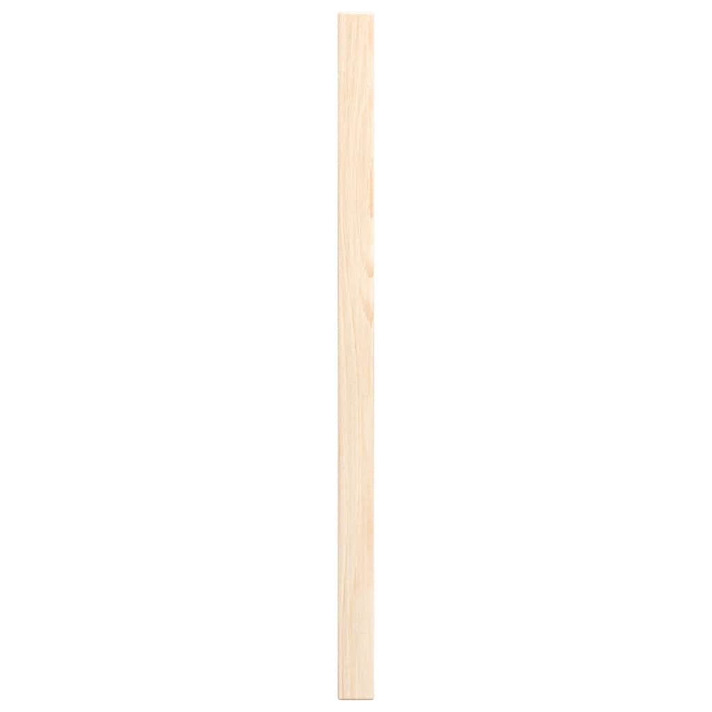 Kastdeur met lamellen 39,5x29,5 cm massief grenenhout
