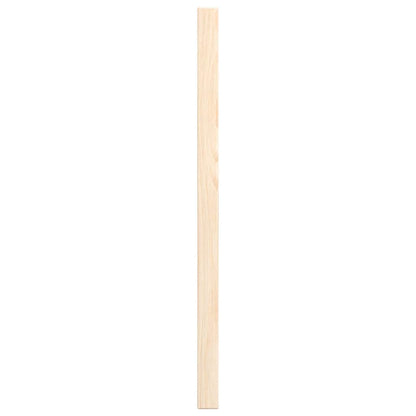 Kastdeur met lamellen 39,5x29,5 cm massief grenenhout