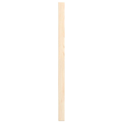 Kastdeuren met lamellen 2 st 39,5x29,5 cm massief grenenhout