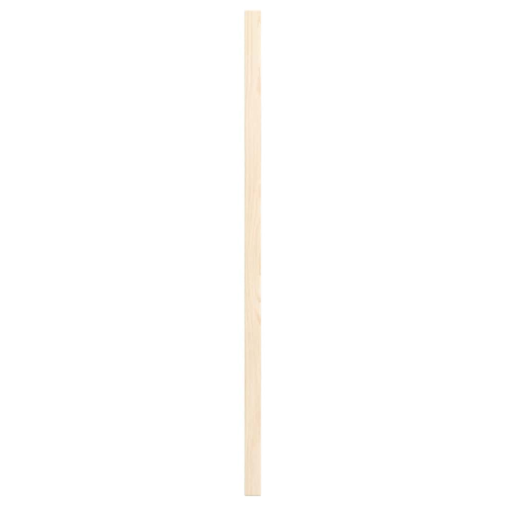 Kastdeur met lamellen 61,5x29,5 cm massief grenenhout