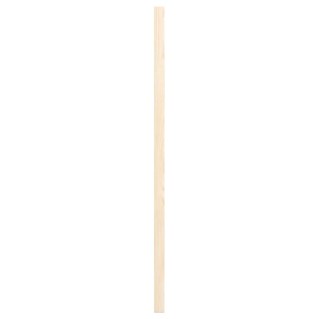 Kastdeuren met lamellen 2 st 61,5x29,5 cm massief grenenhout