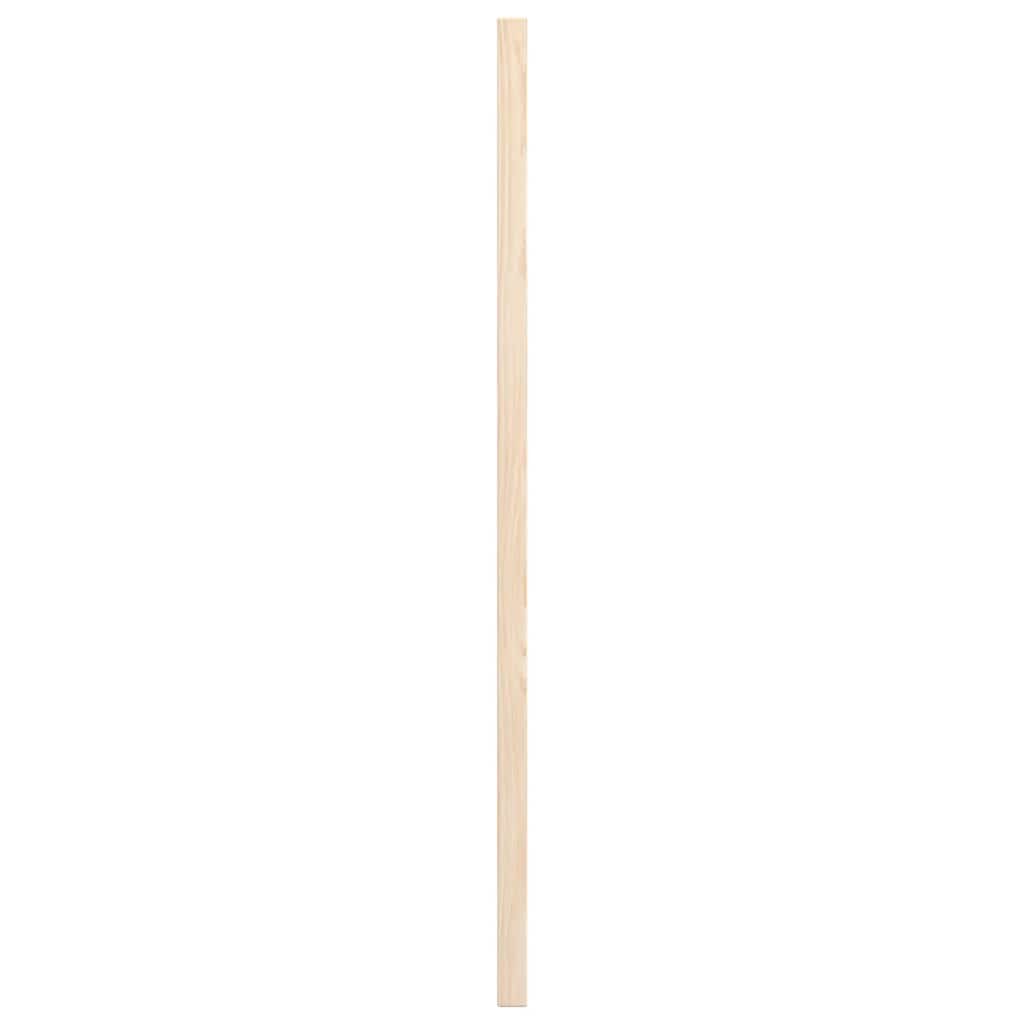 Kastdeur met lamellen 69x29,5 cm massief grenenhout