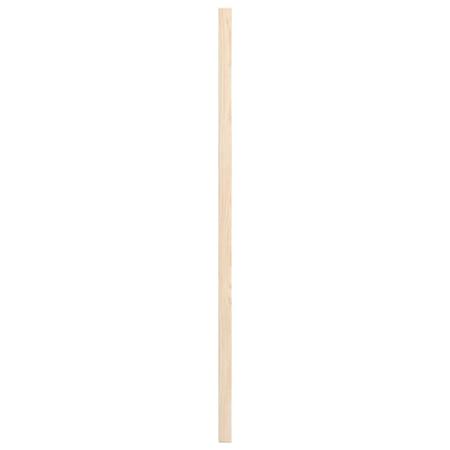 Kastdeur met lamellen 69x29,5 cm massief grenenhout