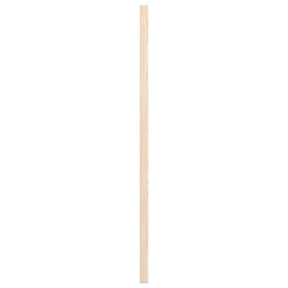 Kastdeuren met lamellen 4 st 69x29,5 cm massief grenenhout