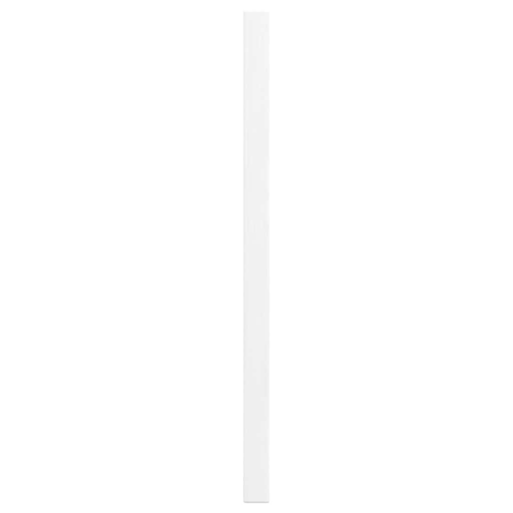 Kastdeuren louvredesign 2 st 39,5x29,5 cm wit