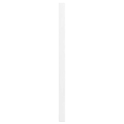 Kastdeuren louvredesign 4 st 39,5x29,5 cm wit