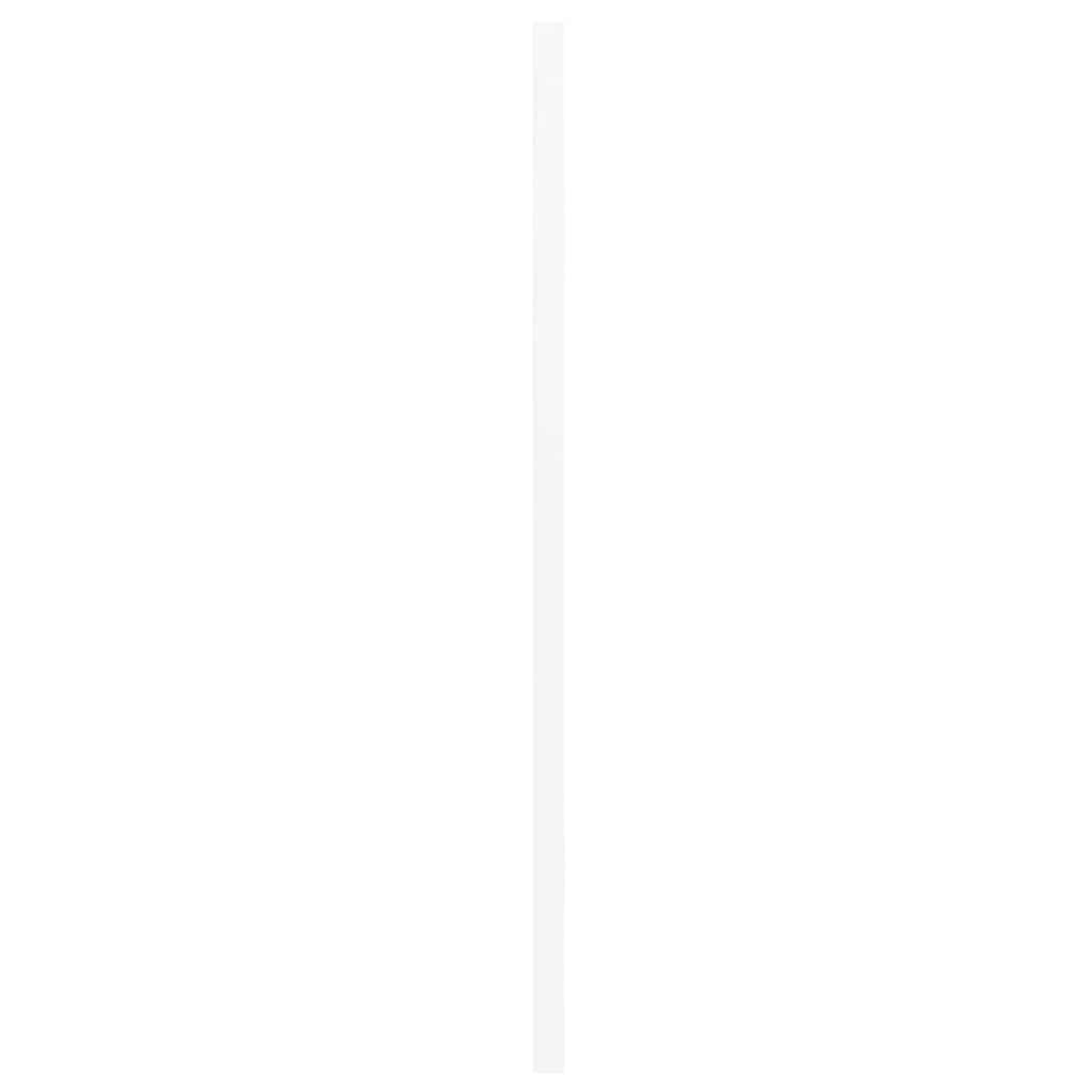 Kastdeuren louvredesign 2 st 61,5x29,5 cm wit