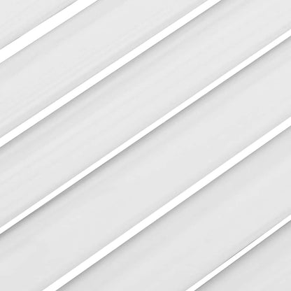 Kastdeuren louvredesign 2 st 61,5x29,5 cm wit