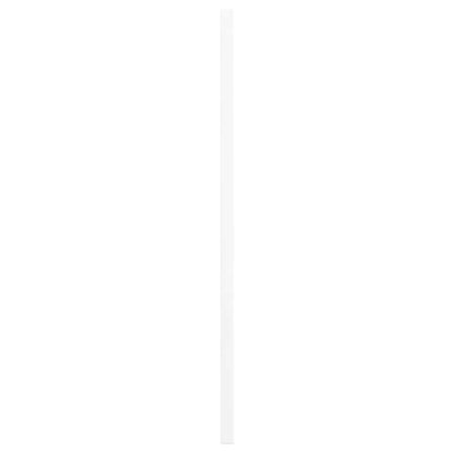 Kastdeuren louvredesign 4 st 61,5x29,5 cm wit