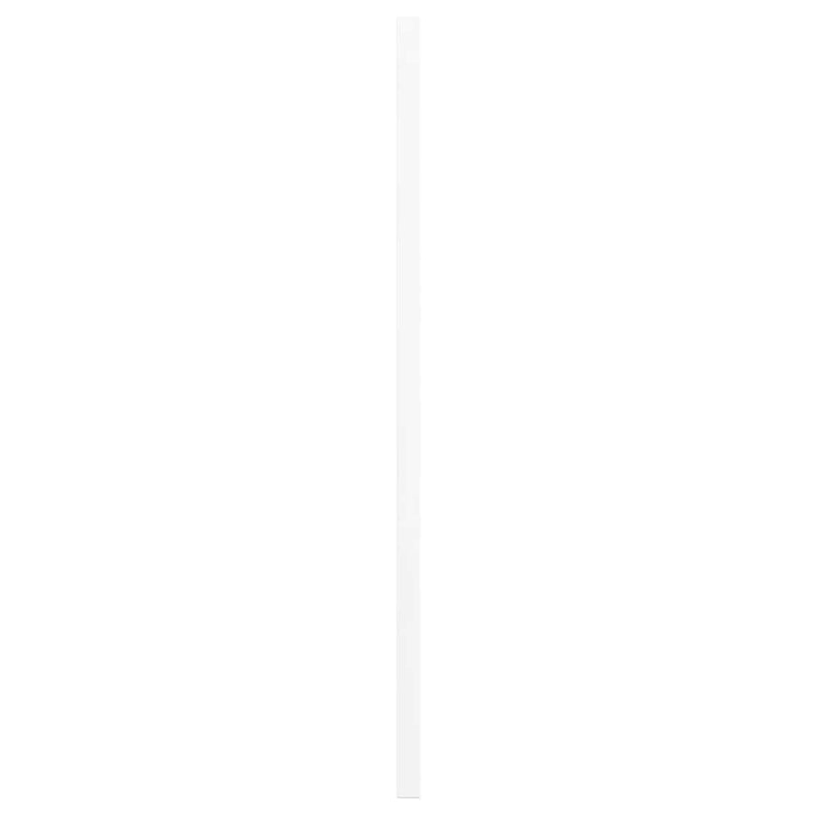 Kastdeuren louvredesign 4 st 61,5x29,5 cm wit