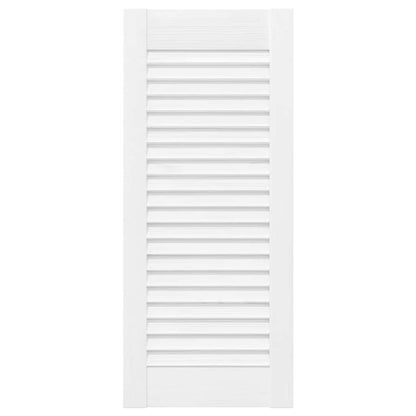 Kastdeur louvre design 69x29,5 cm wit