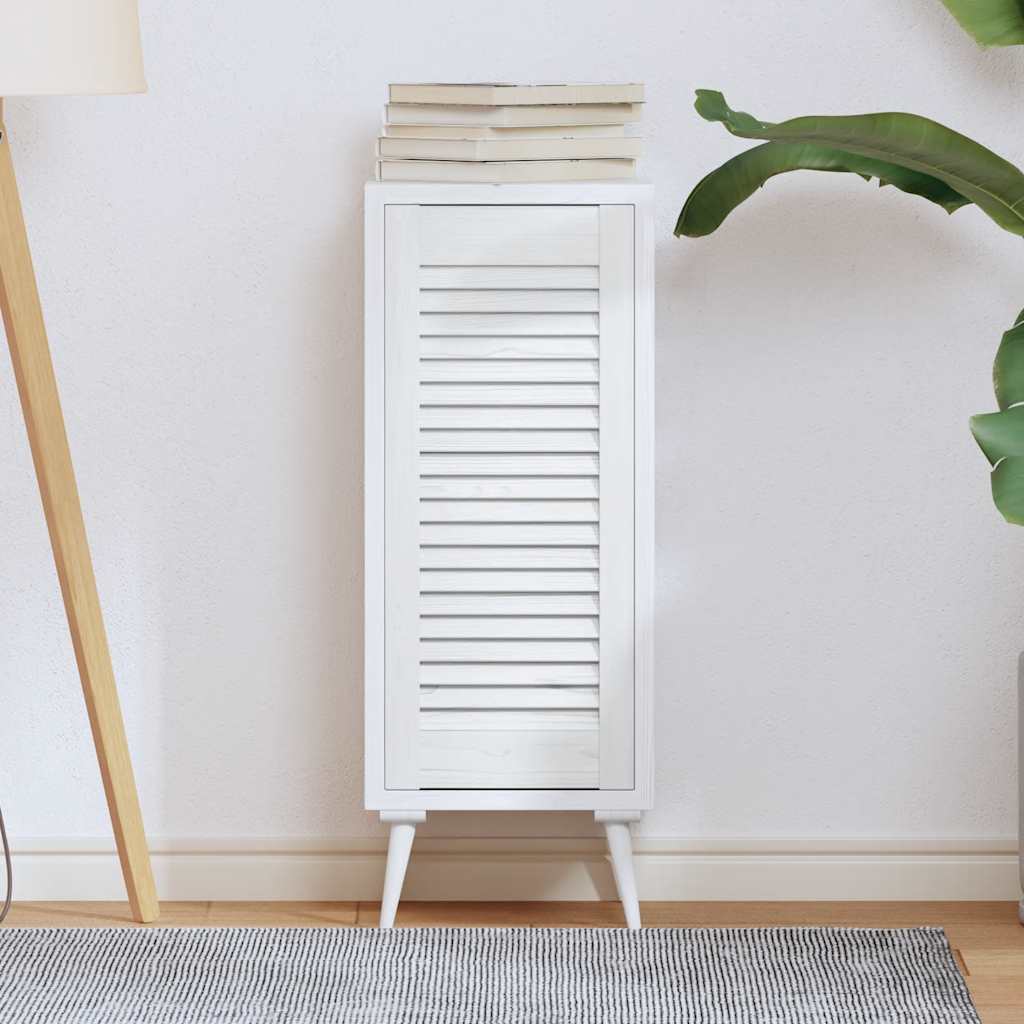 Kastdeur louvre design 69x29,5 cm wit