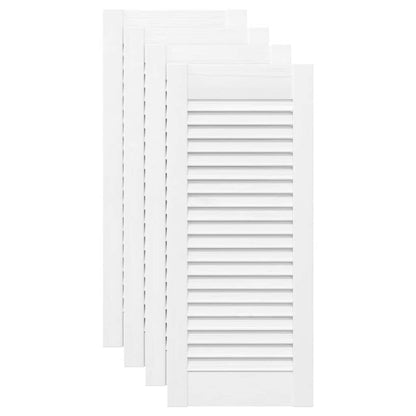 Kastdeuren Louvre Design 69X29,5 Cm Wit 4