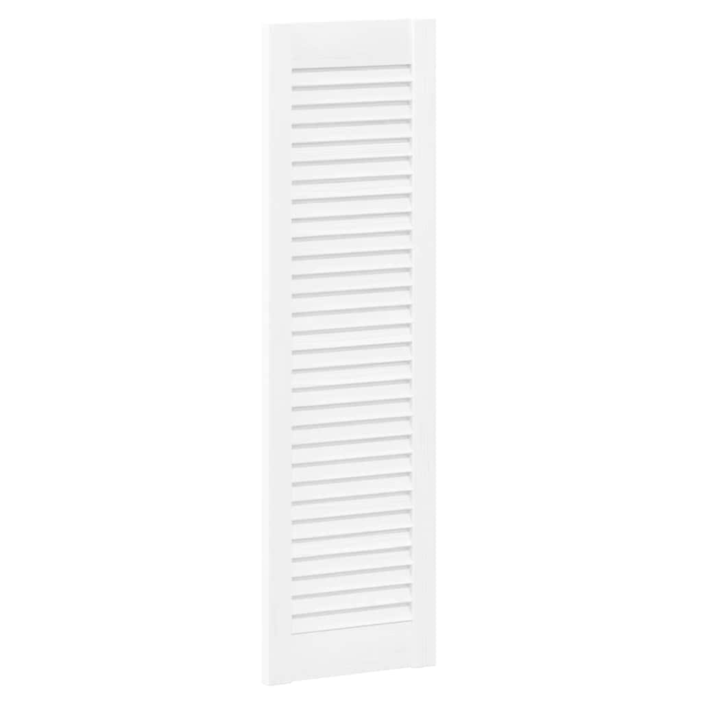 Kastdeur louvre design 99x29,5 cm wit