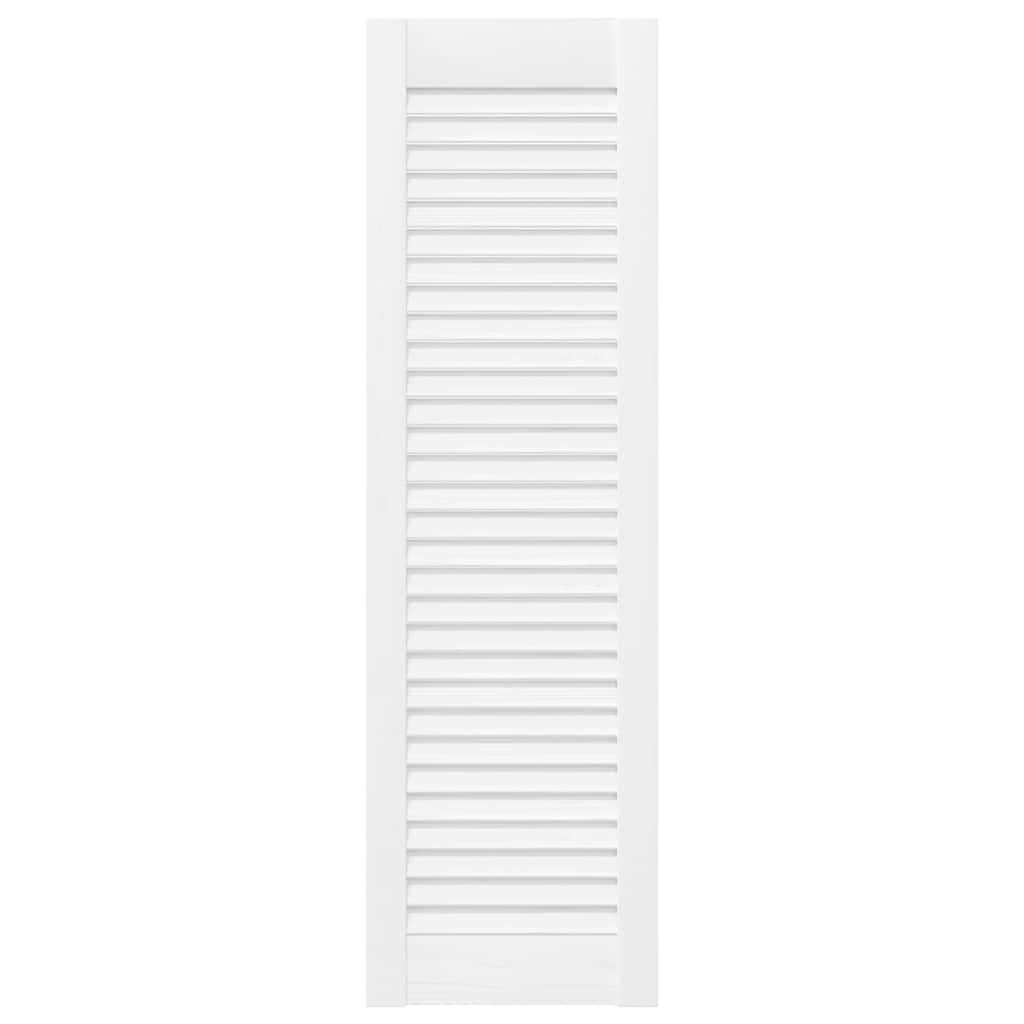 Kastdeur louvre design 99x29,5 cm wit