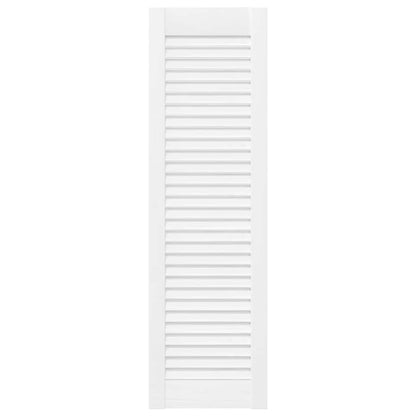 Kastdeur louvre design 99x29,5 cm wit