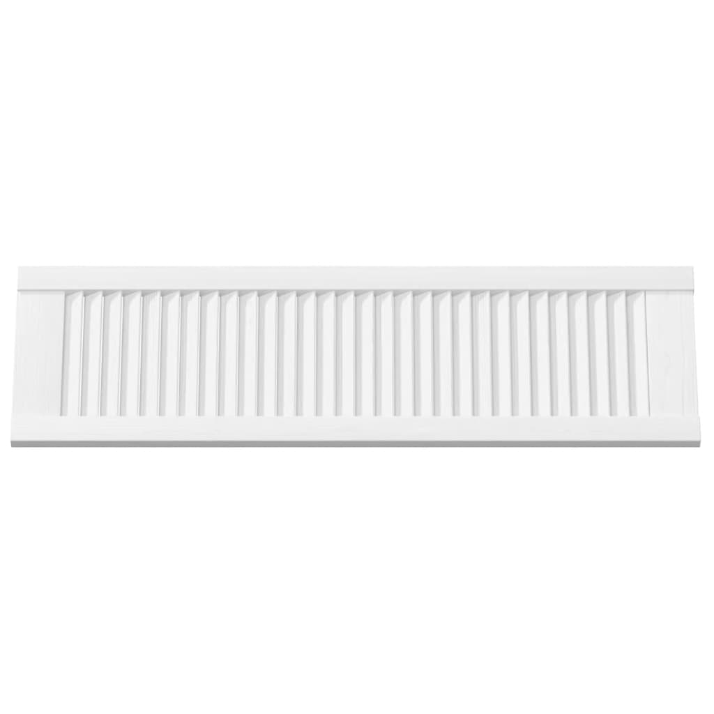 Kastdeur louvre design 99x29,5 cm wit