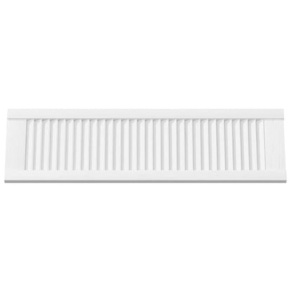 Kastdeur louvre design 99x29,5 cm wit