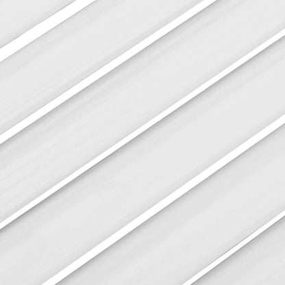 Kastdeuren louvredesign 4 st 99x29,5 cm wit