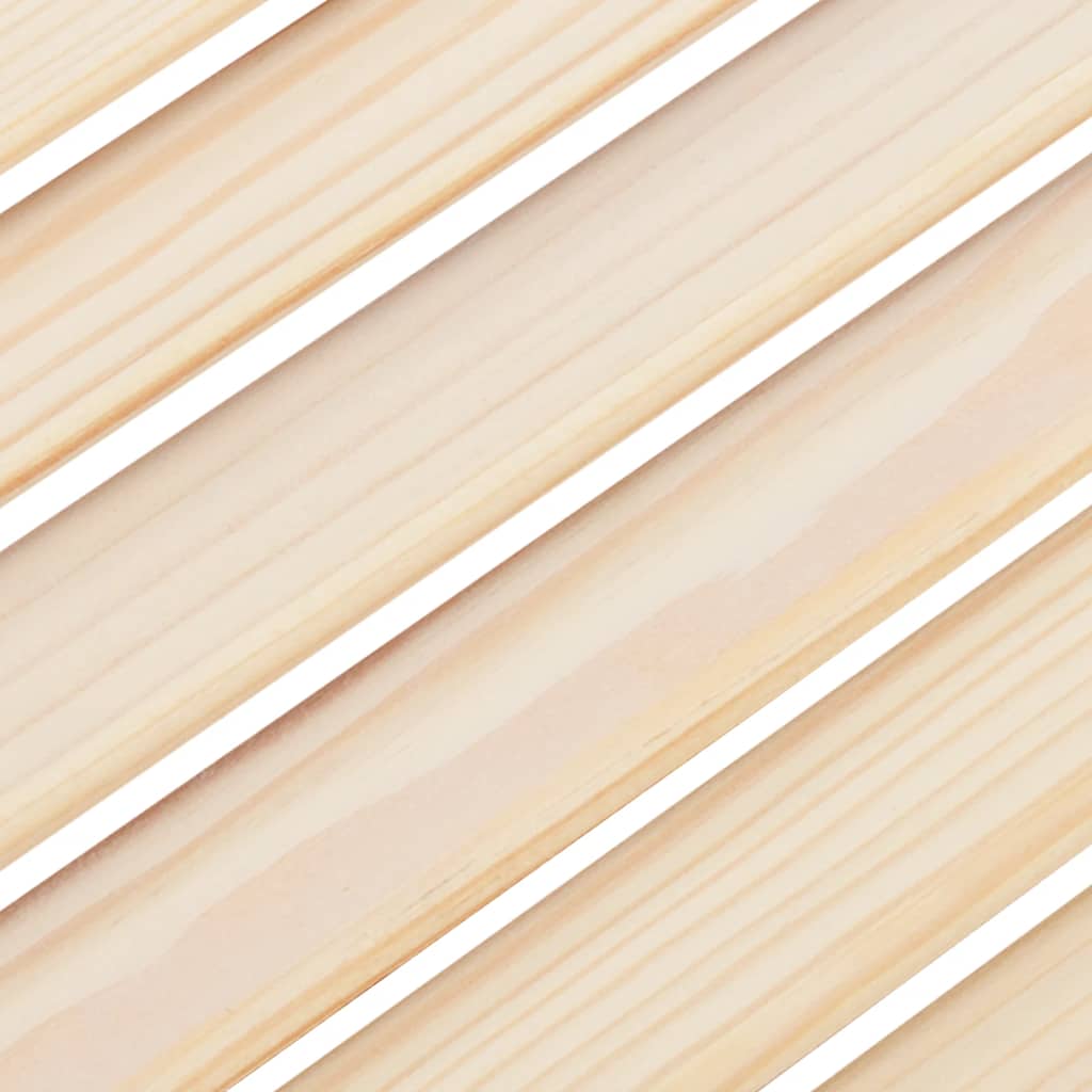 Draaideuren louvredesign 1-paar 90x80 cm massief grenenhout