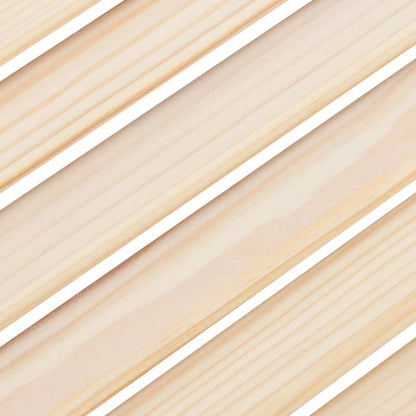 Draaideuren louvre design 2-Paar 90x80 cm massief grenenhout