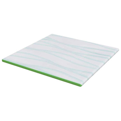 Matraspads Wit en Groen 200 x 200 cm