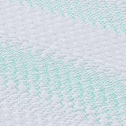 Matraspads Anders Wit en Groen 100 x 200 cm