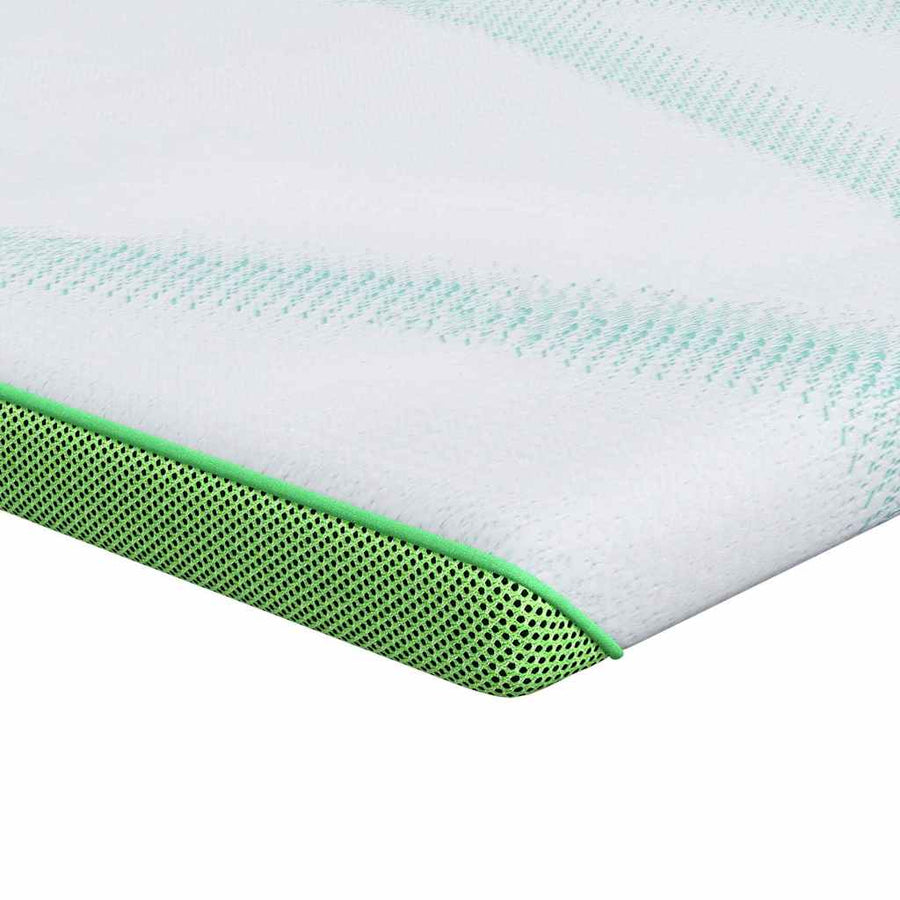 Matraspads Anders Wit en Groen 160 x 200 cm