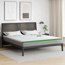 Matraspads Wit en Groen 180 x 200 cm