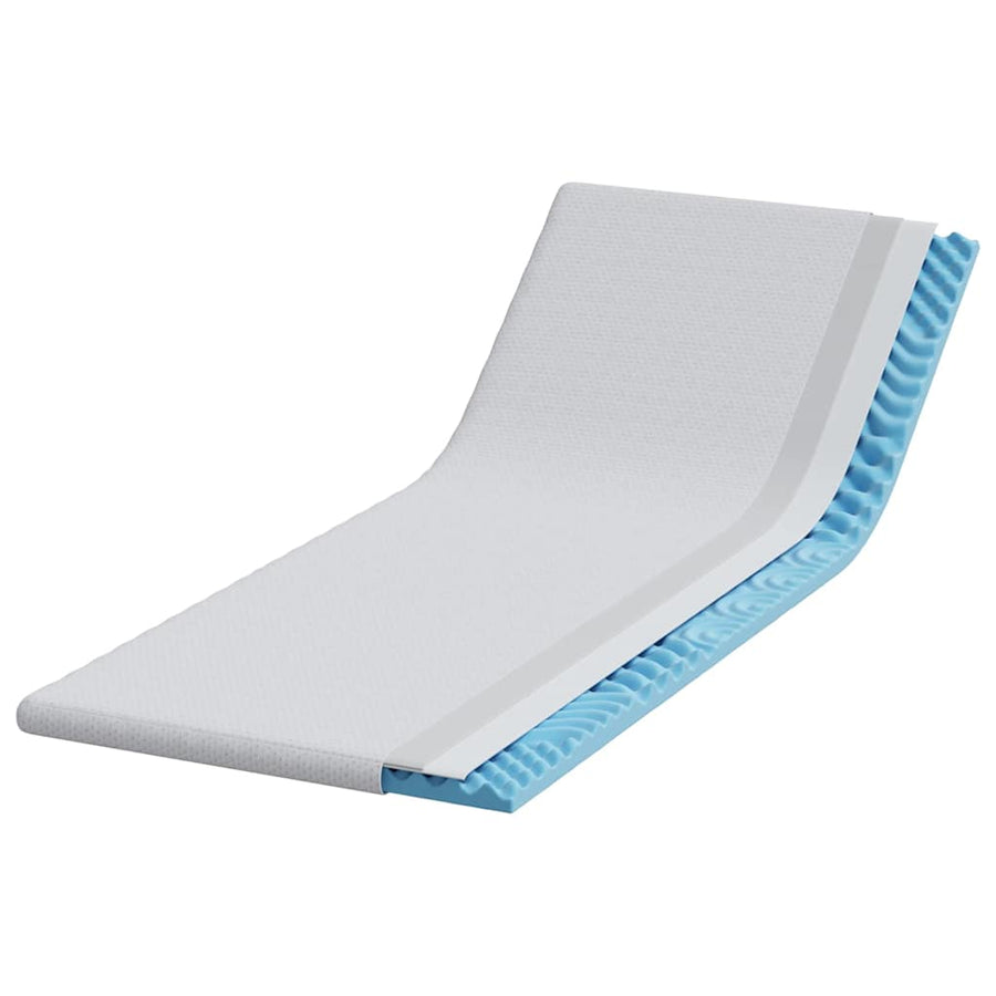 Matraspads Wit 80 x 200 cm 100% polyester jacquard stof