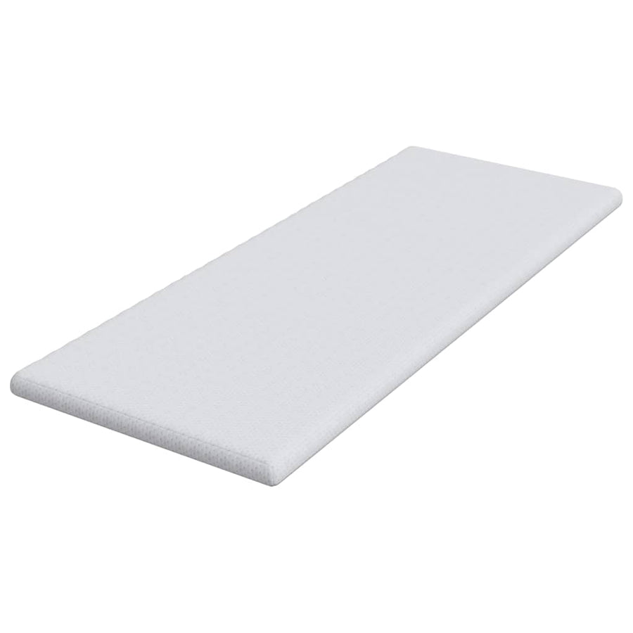 Matraspads Wit 80 x 200 cm 100% polyester jacquard stof