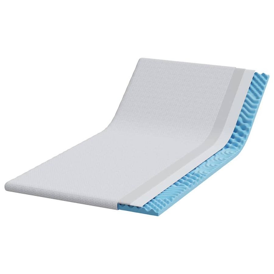 Matraspads Wit 120 x 200 cm 100% polyester jacquard stof