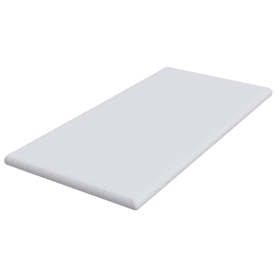 Matraspads Wit 120 x 200 cm 100% polyester jacquard stof