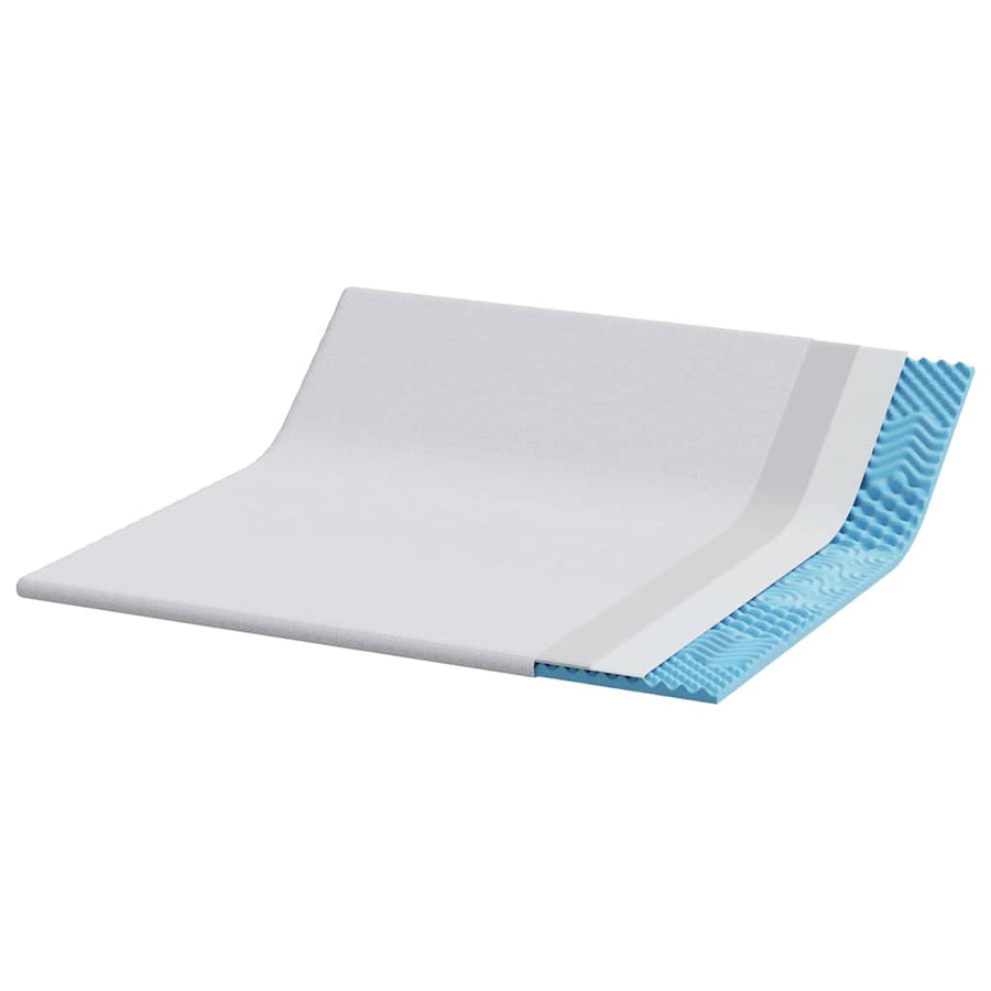 Matraspads Wit 180 x 200 cm 100% polyester jacquard stof