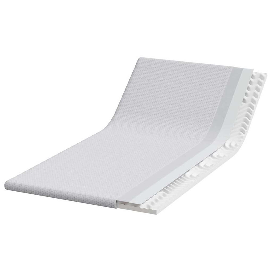Matraspads Wit 90 x 190 cm 100% polyester jacquard stof