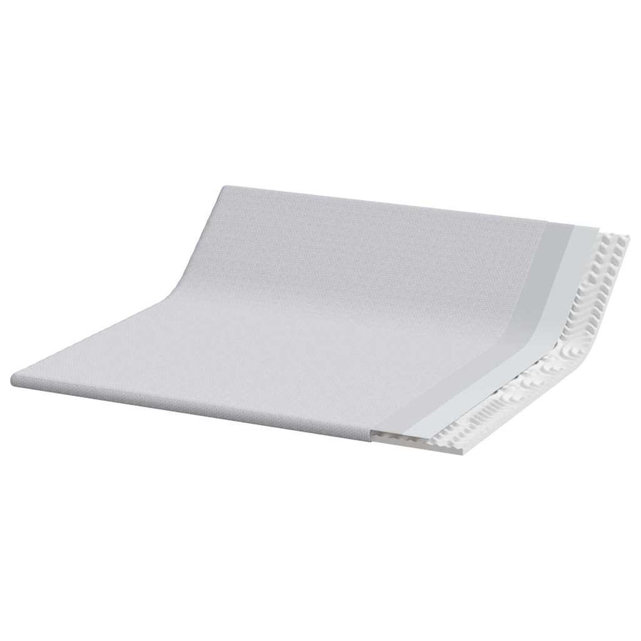 Matraspads Anders Wit 200 x 200 cm 100% polyester jacquard stof