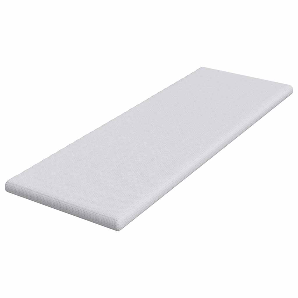 matrastopper Wit 70 x 200 cm Jacquard Stof
