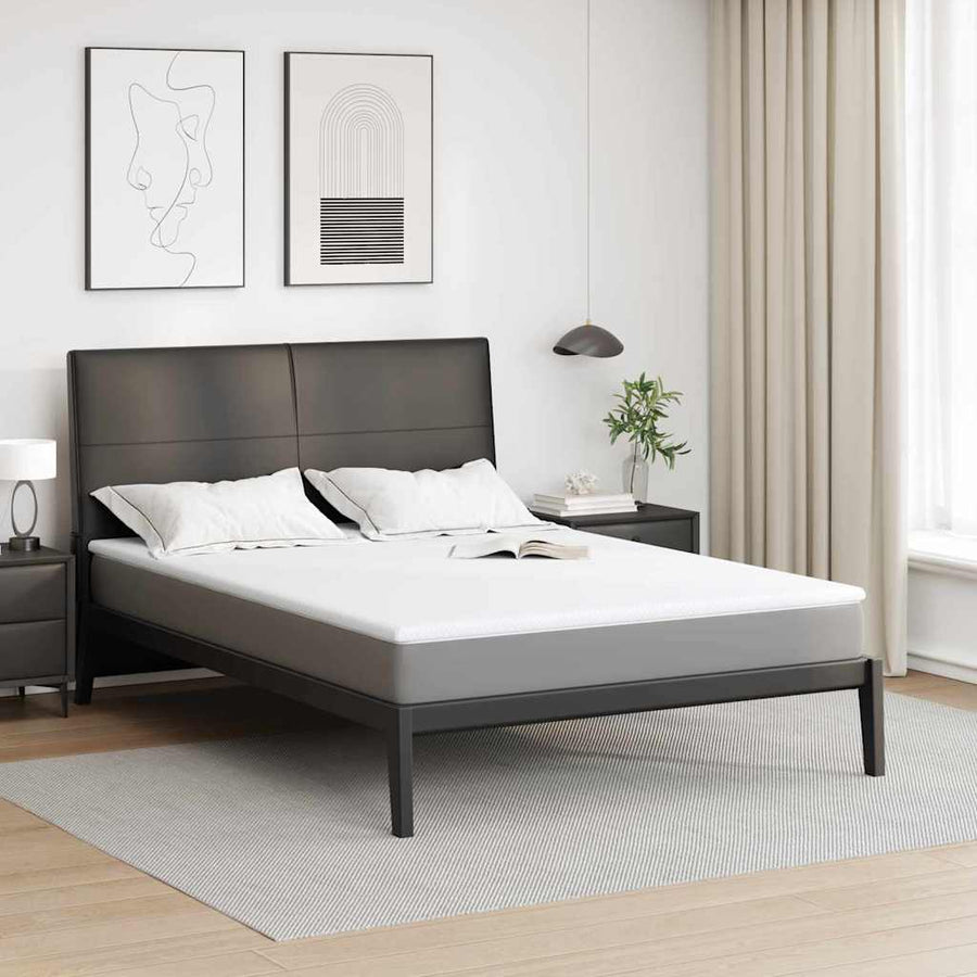Matraspads Wit 140 x 190 cm 100% polyester jacquard stof